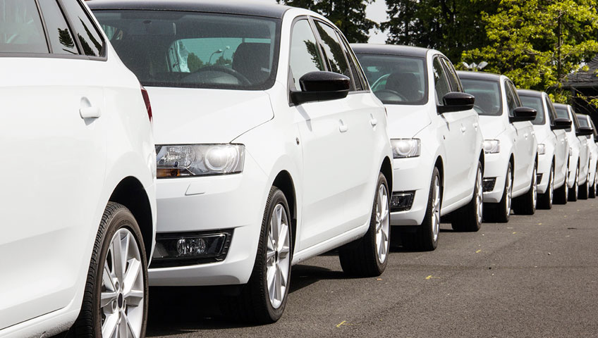Crecimiento de la flotilla de autos