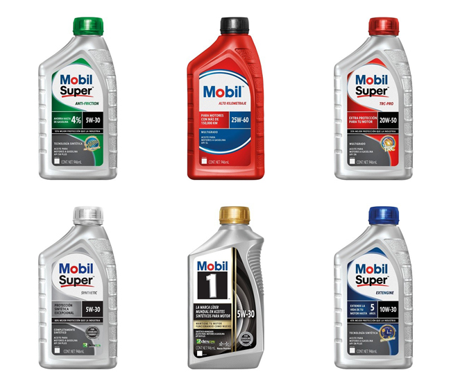 Lubricantes para cada tipo de automóvil.